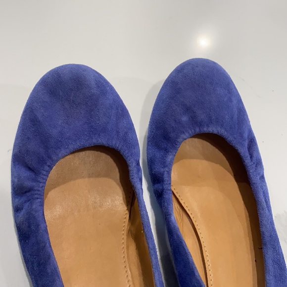 Super popular J. Crew cede blue suede flats! - Picture 4 of 4